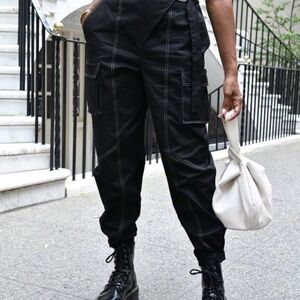 KarenBritChick x The Drop Black Utility Cargo Pants - Size M